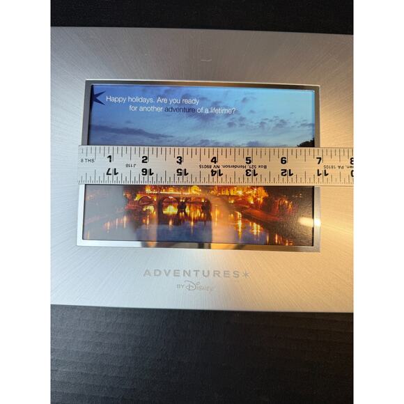 Adventures by Disney Insiders Silvertone Picture 5x7 Frame - Picture 6 of 9